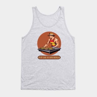 Fit as a Griddle - Circle Tank Top